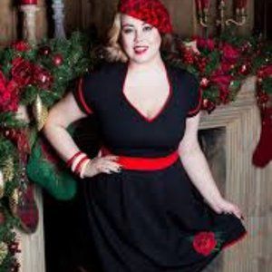 Sourpuss Rose Dollface Dress
